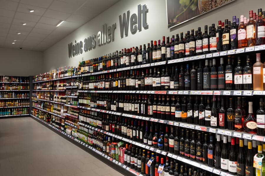 Weinabteilung